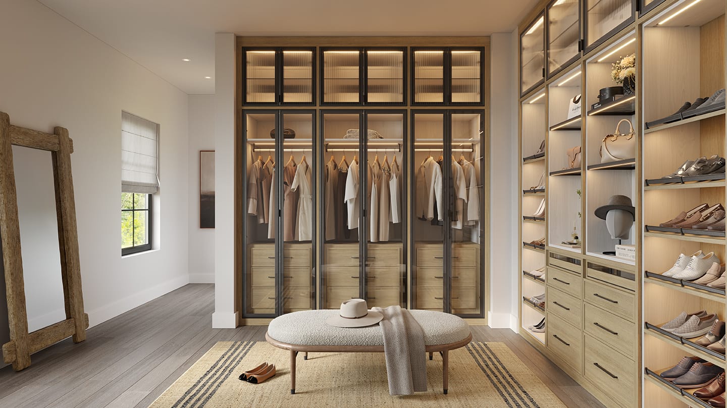 Walk In Sanctuary Closet Design | California Closets